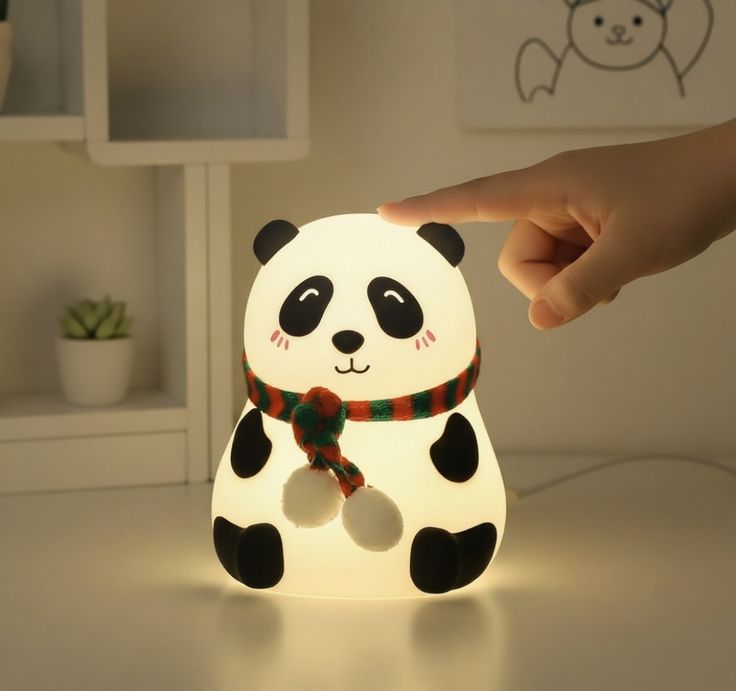 Cute Baby Panda Lamp
