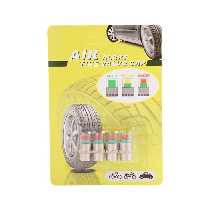 Air Pressure Alert Velve Cap (4 pies)
