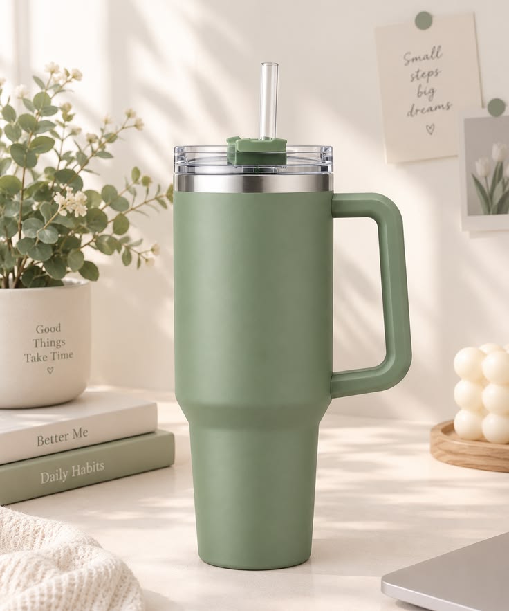 Hydration Tumbler with Straw
