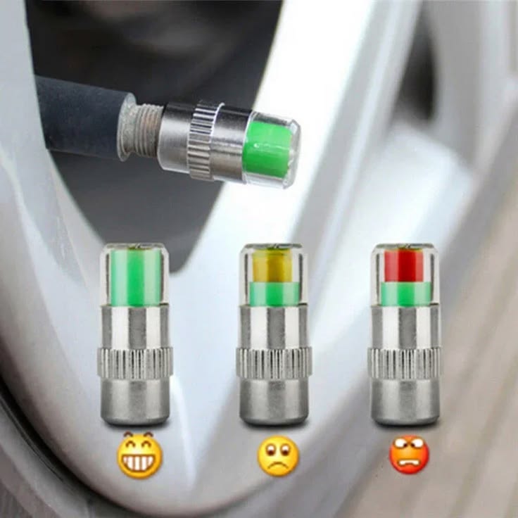 Air Pressure Alert Velve Cap (4 pies)