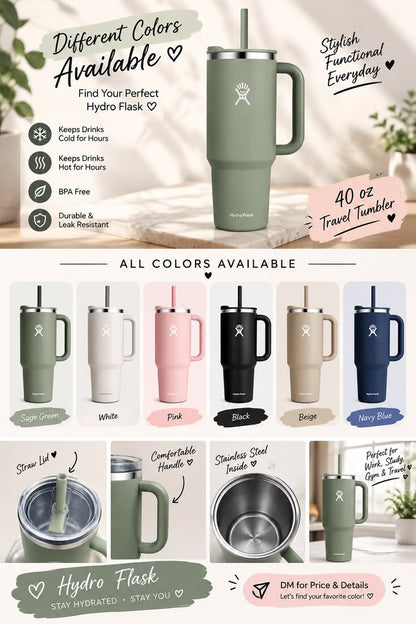 Hydration Tumbler with Straw