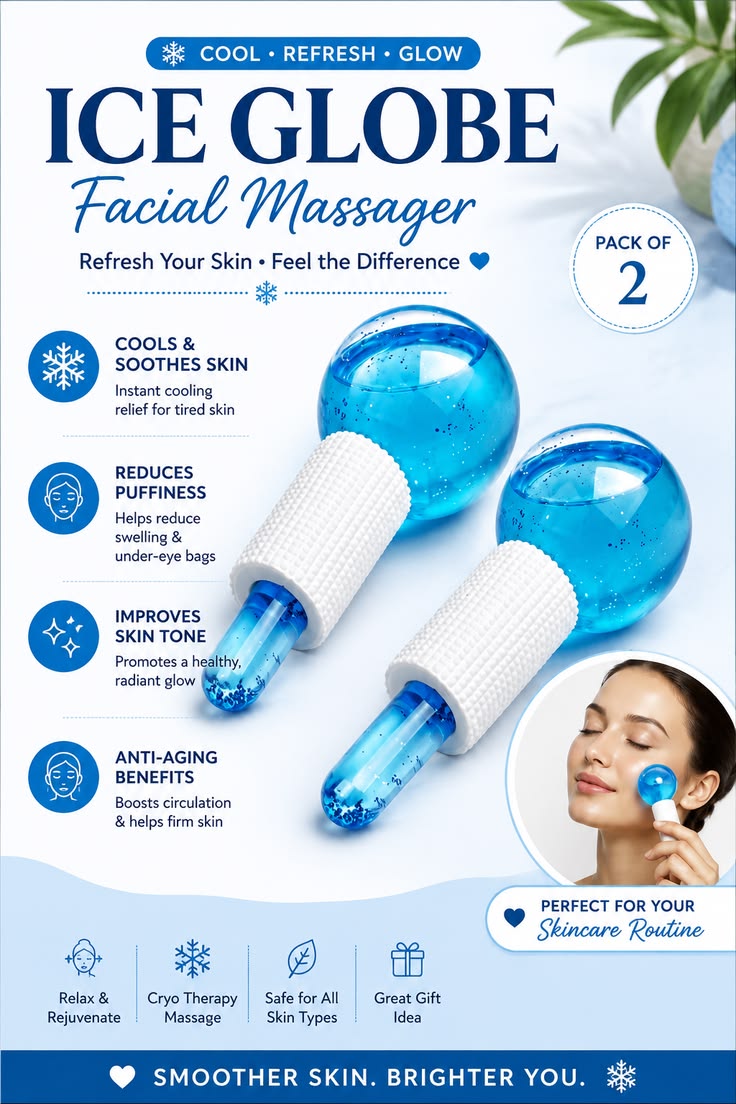 Crystal Ball Face Roller