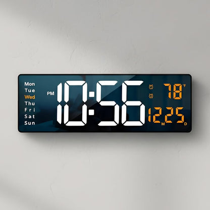 Large Digital Wall Clock