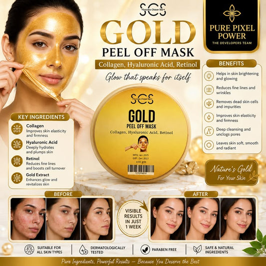 GOLDEN PEEL OF MASK {buy 1 get}