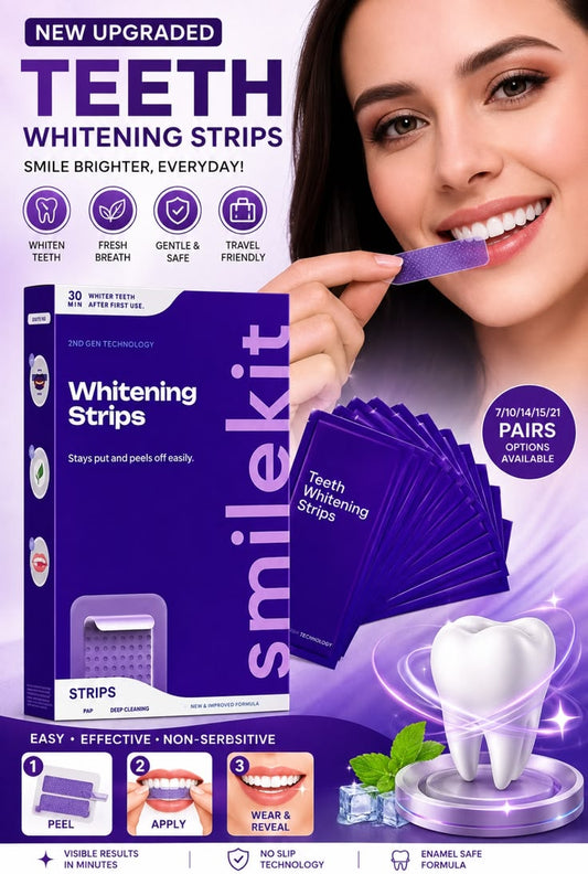 TEETH WHITENING STRIPS PACK OF 1 ( 7PARIS)