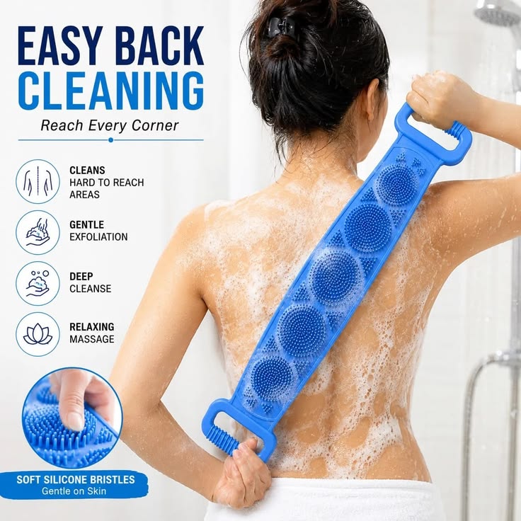 Body back scrubber