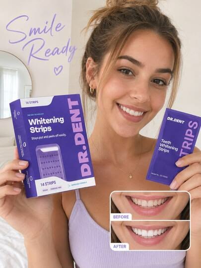 TEETH WHITENING STRIPS PACK OF 1 ( 7PARIS)