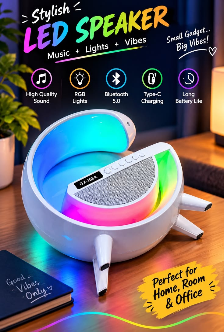 LED Bluetooth Speaker