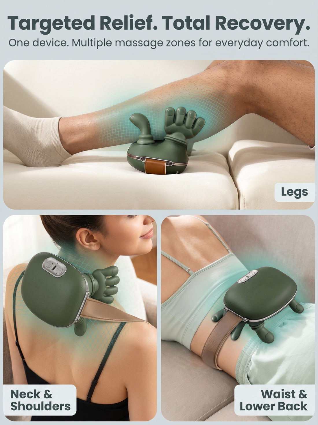 4D Cordless TURTLE Body Massager