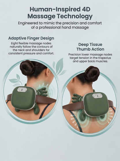 4D Cordless TURTLE Body Massager