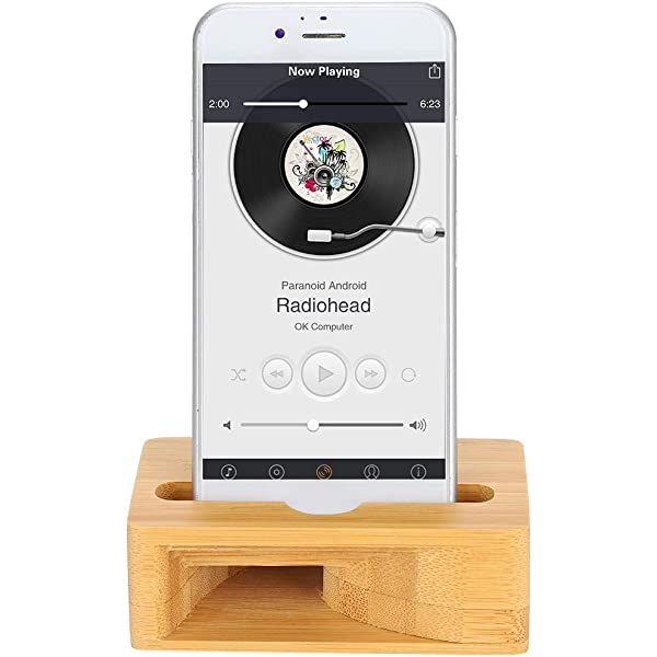 Speaker Base With Phone Holder