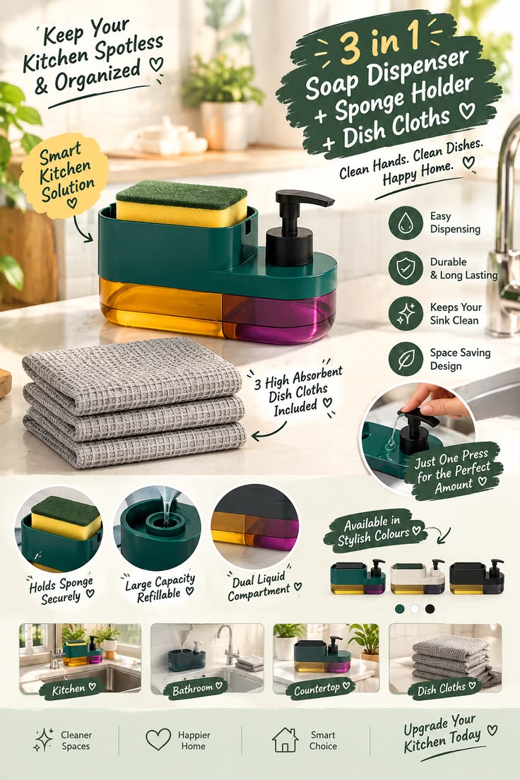 3 in 1 Dispenser