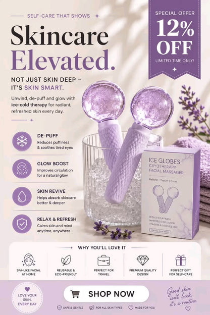 Crystal Ball Face Roller