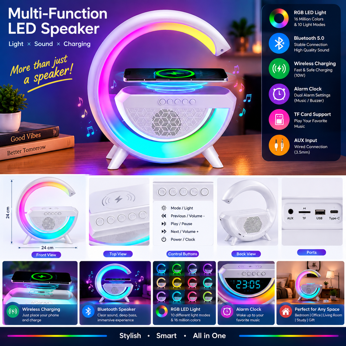 RGB BLUETOOTH SPEAKER