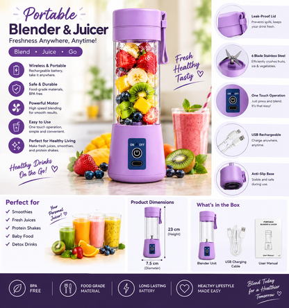 6 Blade Mixer Juicer