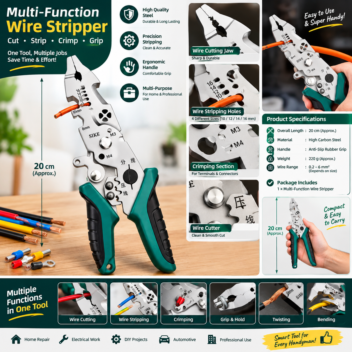 All In One Wire Stripper