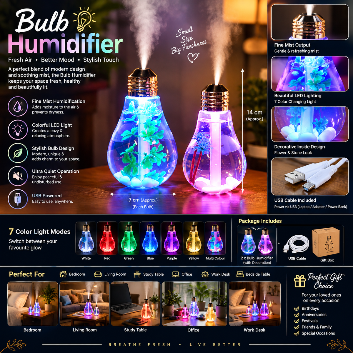 Bulb Humidifier
