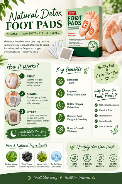 FOOT DETOX PATCHE (BUY 1 GET 1)