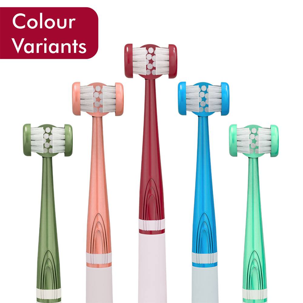 Myorl-Care My1Brush- 3-Sided Soft Toothbrush