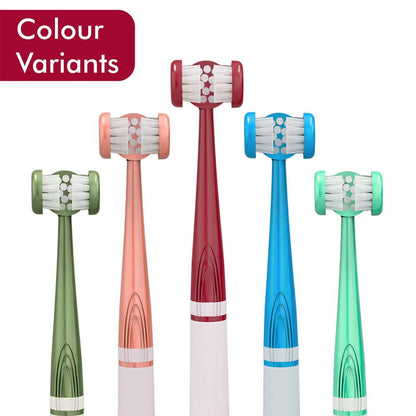 Myorl-Care My1Brush- 3-Sided Soft Toothbrush