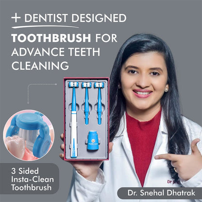 Myorl-Care My1Brush- 3-Sided Soft Toothbrush